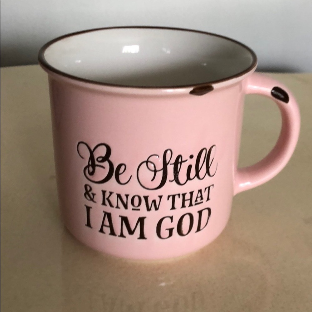 Be Still coffee mug